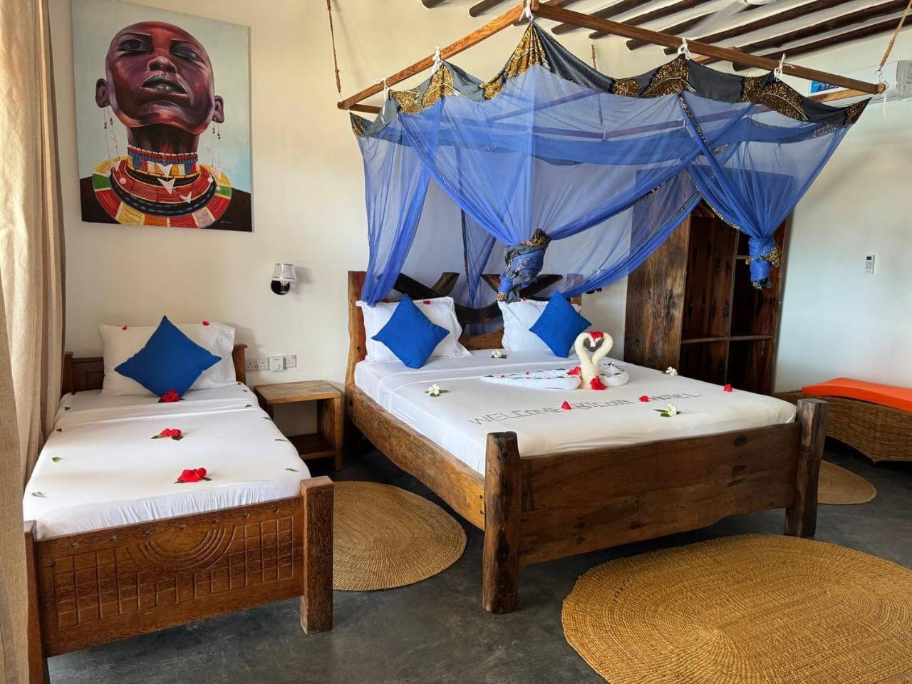 Bitcoin Beach Hotel Zanzibar Michamvi Szoba fotó