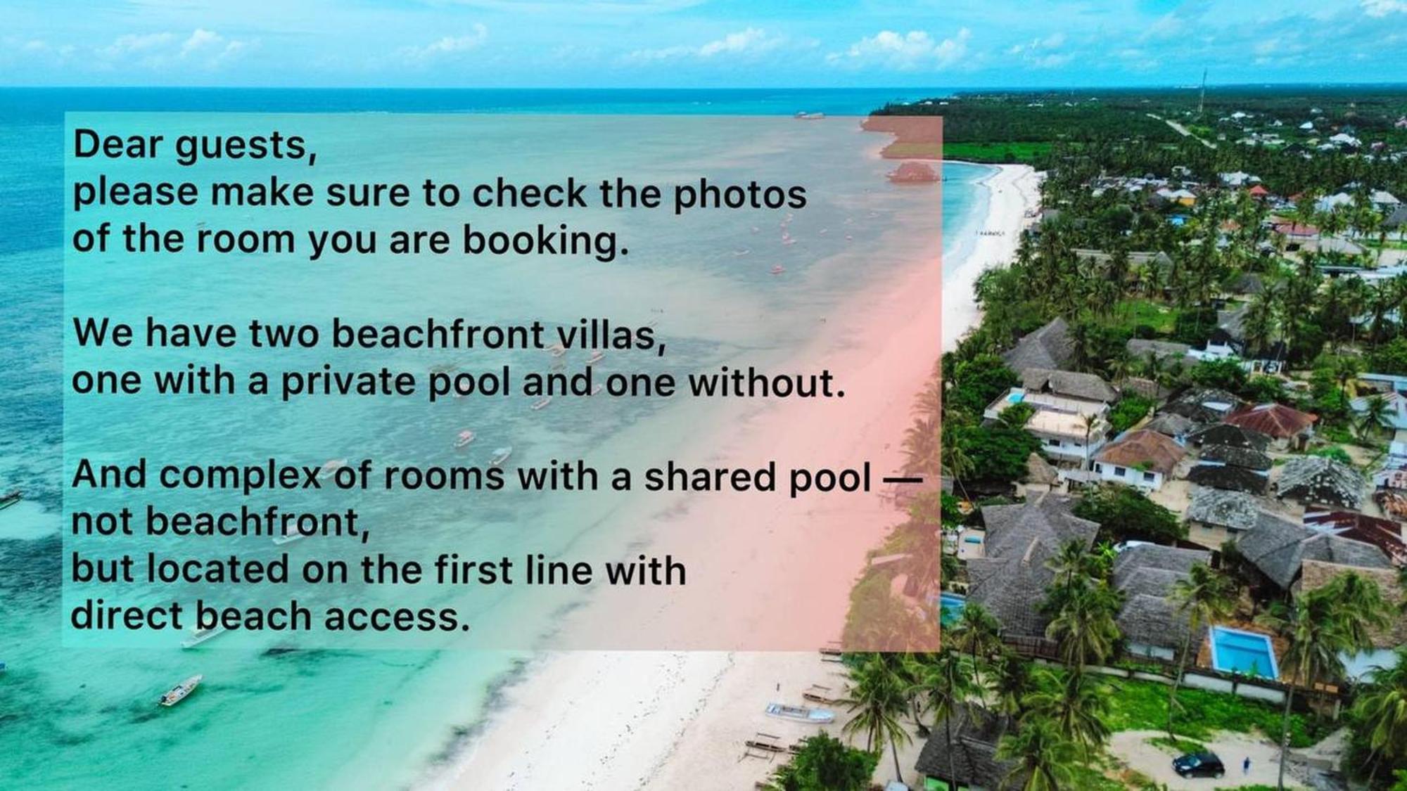 Bitcoin Beach Hotel Zanzibar Michamvi Kültér fotó